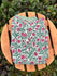 Light Green Cotton Block Print Pintuck Top
