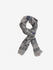 Cashmere Hand Block Blue Floral Motifs Scarf