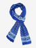 Handmade Block Print Sarong/Scarf Floral Blue
