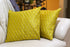 Pillow Cover - Set of two festive yellow