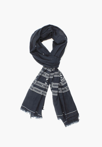 Jamdani Woven Black