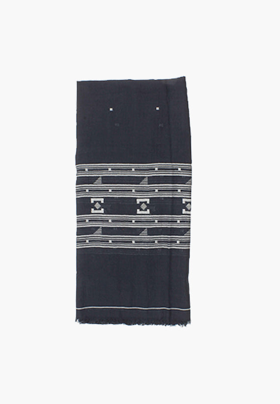 Jamdani Woven Black