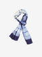 Silk Shibori Constellation blue