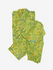 Cotton Pajamas-Green Floral Print