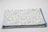 Soft cotton hand-block Giraffe print baby blanket with blue border