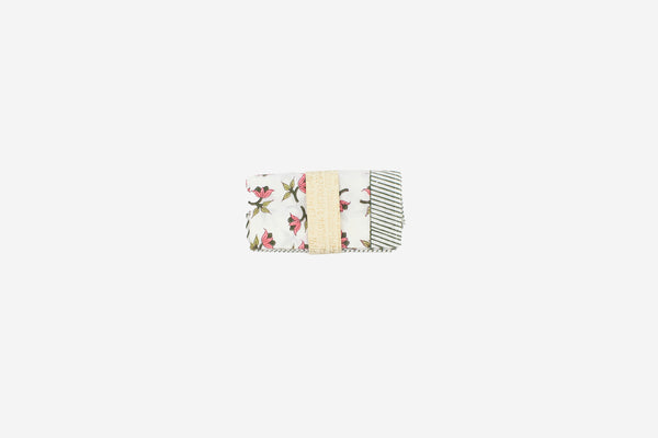 Tea Towel pink all over flowers
