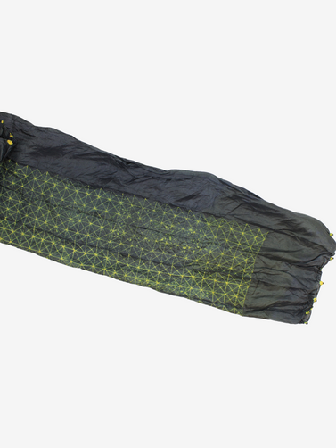 Shibori Silk handmade Two Tone Yellow and & Deep Green scarf