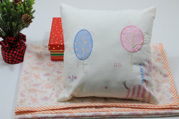 Gift set -Baby Blanket and Pillow