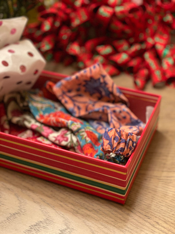Gift Set: Hand-Block Print Cotton Head Bands