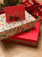 Gift Box: Silk Shibori Scarf and Cashmere Beige Solid Scarf