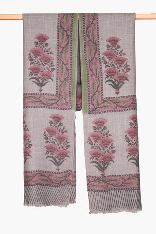 Cashmere HandBlock Print Wrap