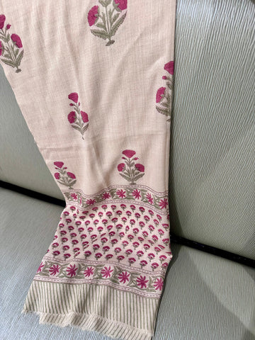 Cashmere Block Print Wrap