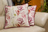 Pillow Cover - Set of Two floral embroidery