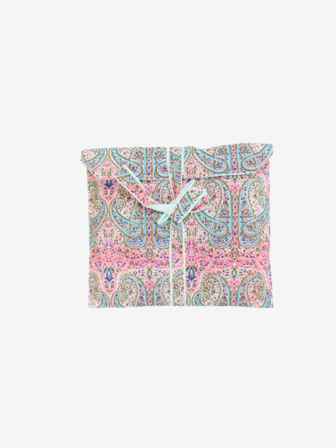 Cotton Pajamas-Pink Paisley Print