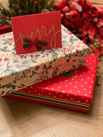 Gift Box: Silk Shibori Scarf and Cashmere Beige Solid Scarf